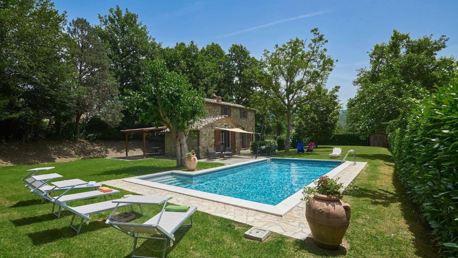 La Mita Villa Кортона Екстериор снимка