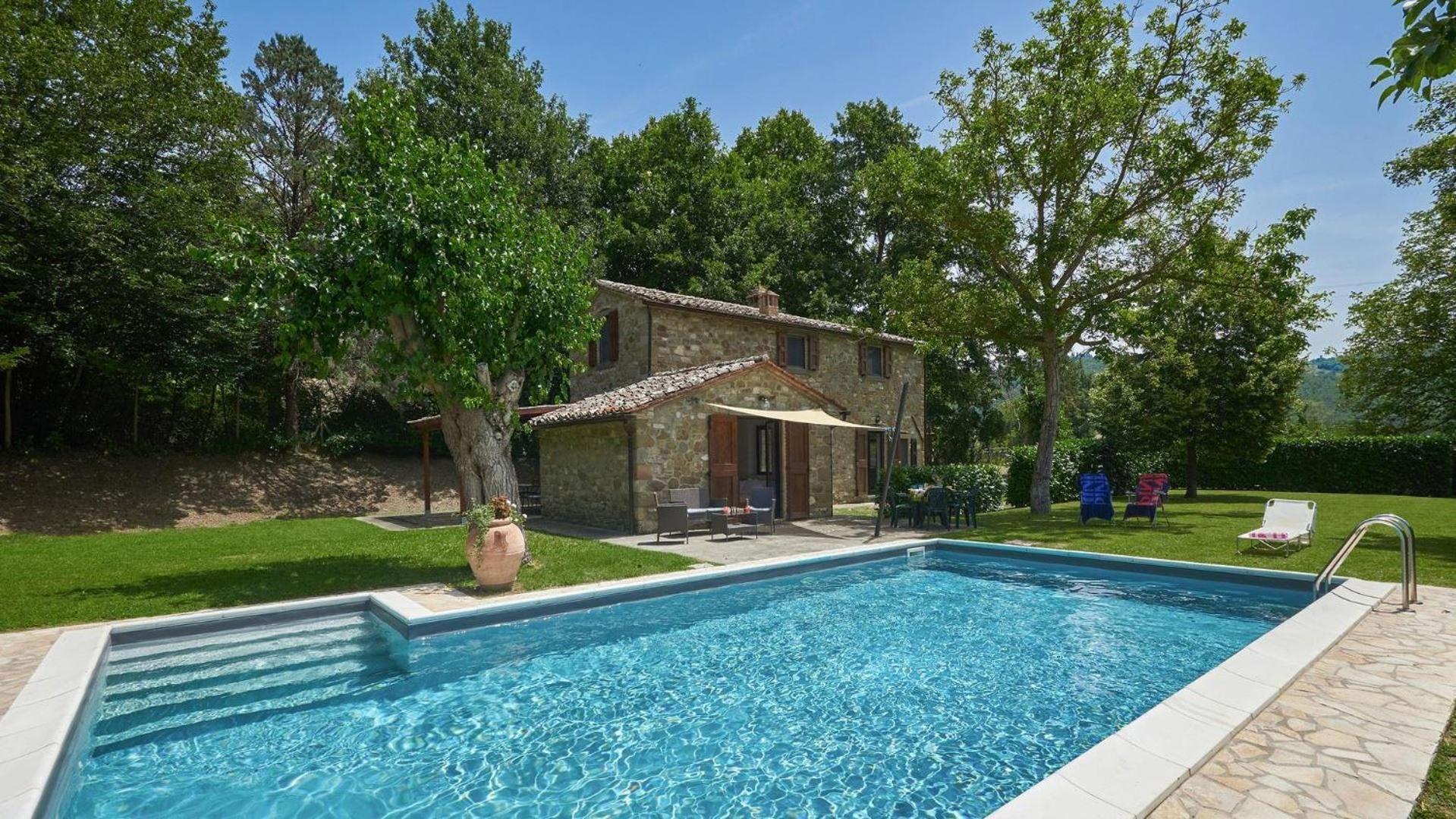La Mita Villa Кортона Екстериор снимка